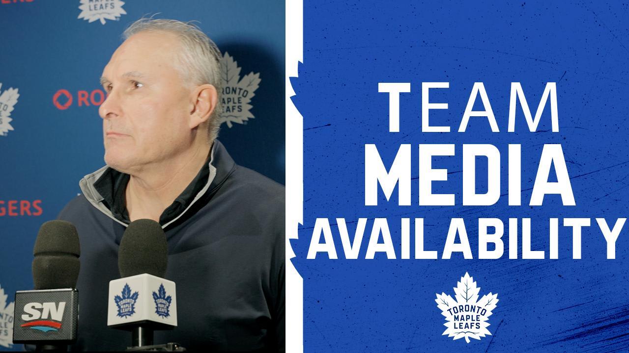 Maple Leafs Full Media Availability | Practice | December 19, 2025