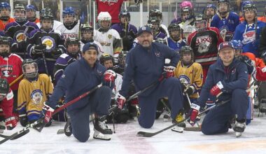 A hockey clinic to remember: Hershey Heroes among ASHA teams skate with Alex Ovechkin and Washington Capitals