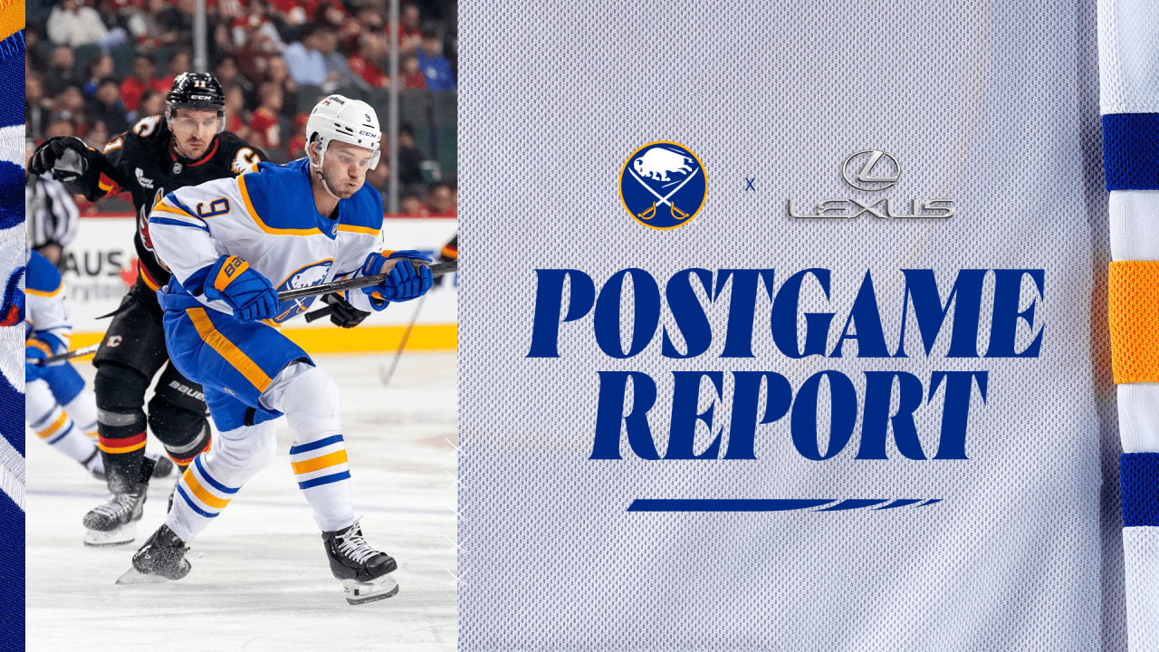 Momentum boosts short-lived as Sabres lose to Flames