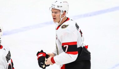 Brady Tkachuk swapped jerseys with Alex Ovechkin when the Senators came to DC: ‘Hands down, that was one of the coolest things of my life’