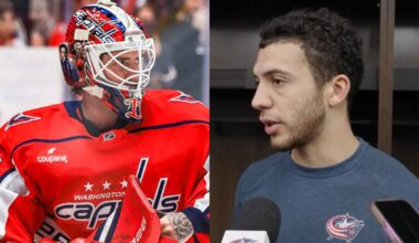 Logan Thompson comes out on top in goalie duel against Blue Jackets’ Jet Greaves: ‘Their guy was f***ing good, but our guy was f***ing better’