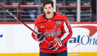 Capitals credit Nic Dowd for getting them standings point against Hurricanes: ‘I think he got the fans into it. He got all of us into it.’