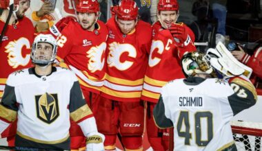 Golden Knights stumble in ugly 6-3 loss to Flames