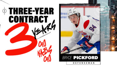 Three-year, entry-level contract for Bryce Pickford