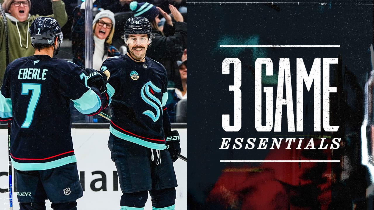 Flyers (19-10-7) vs. Kraken (15-14-6) | 5:00 p.m.