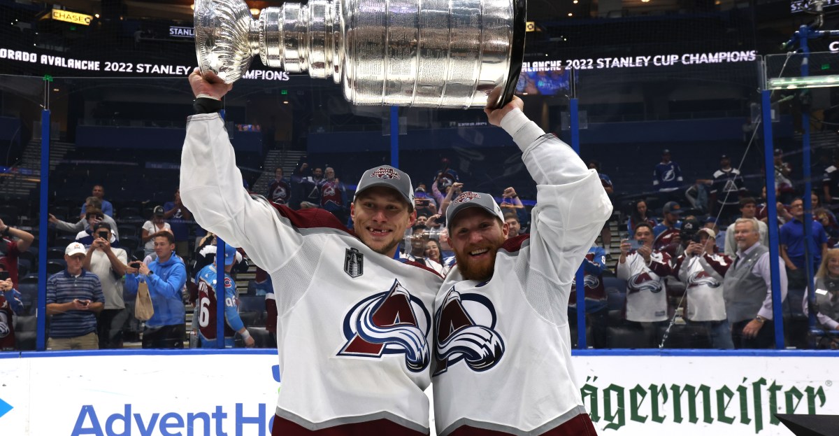 Landeskog reveals who he’d pass the Stanley Cup to should Colorado win again