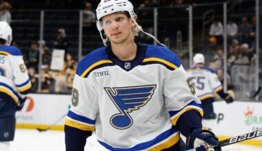 Blues trade forward Nikita Alexandrov to the Kings for Akil Thomas