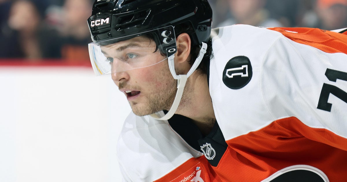 Philadelphia Flyers forward Tyson Foerster to miss significant time with injury