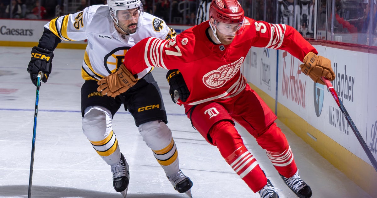 Moritz Seider helps Detroit Red Wings beat Boston Bruins 5-4