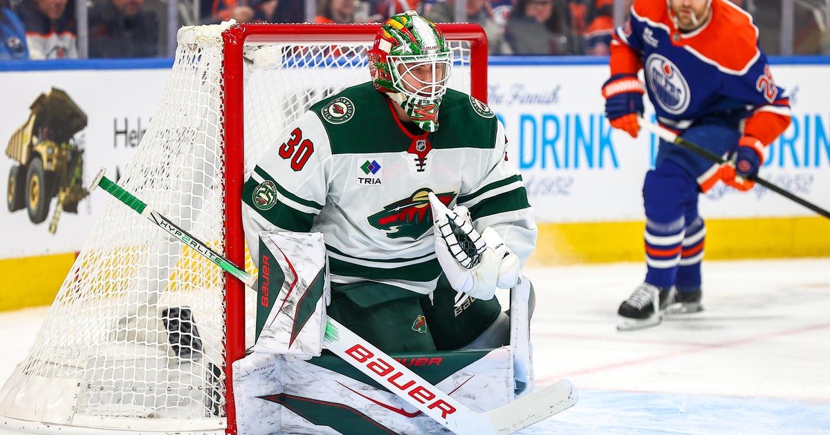 Wallstedt earns 4th shutout of the season as Wild beat Oilers 1-0