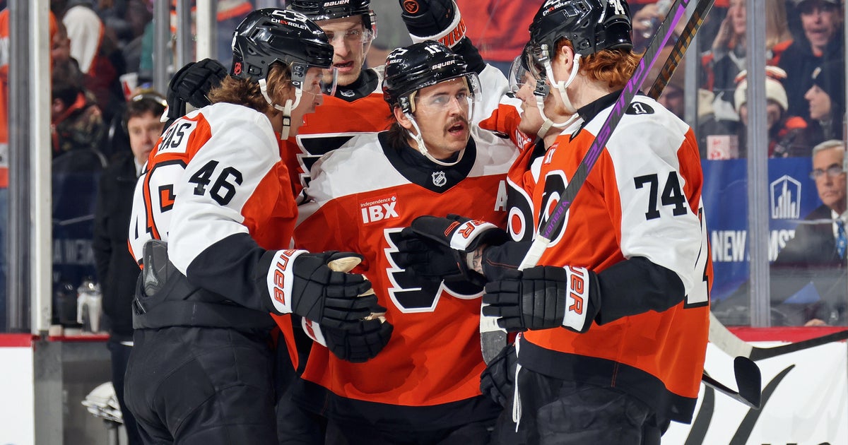 Konecny, Cates, Brink each have goal and assist as Philadelphia Flyers beat Sabres for 4th win in 5 games