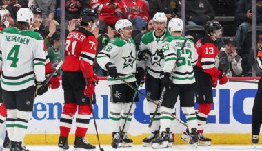 Lifeless Devils Shut Out by Stars, 3-0