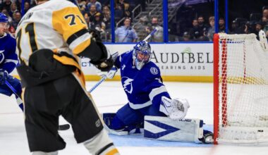 Malkin breaks late tie with 2nd goal of game, Penguins beat Lightning 4-3