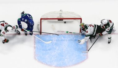 Raty has 2 goals and an assist as Canucks beat Wild 4-2