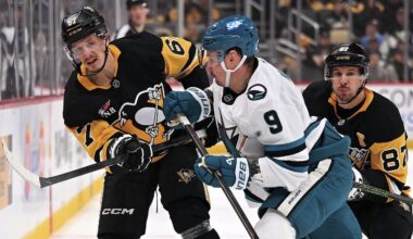 Sharks 6, Penguins 5, OT