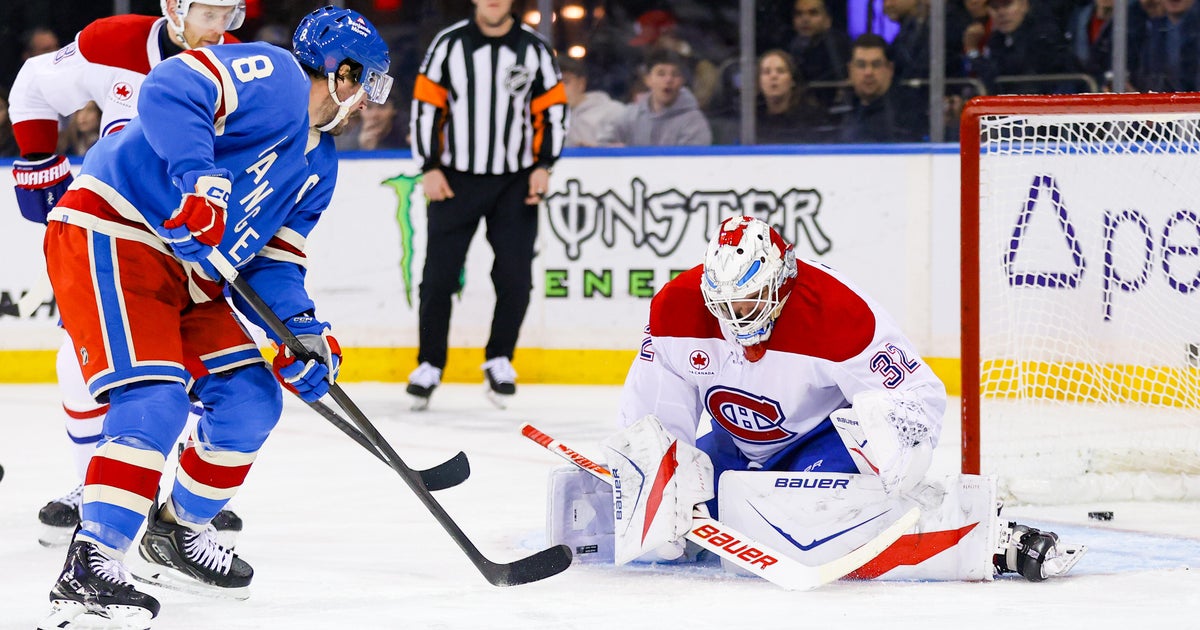 Miller scores 2, including OT winner, as Rangers beat Canadiens 5-4