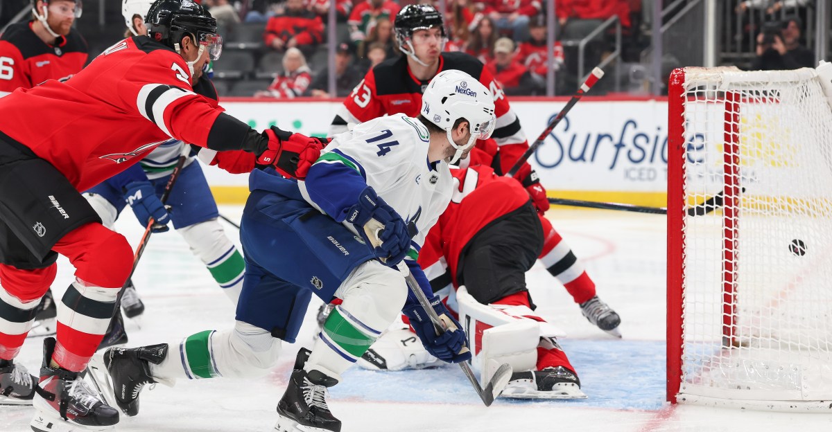 Devils Hold Canucks to 15 Shots, But Lose 2-1 as Offense Cannot Solve Demko