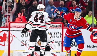 Zachary Bolduc scores twice as Canadiens beat Blackhawks 4-1
