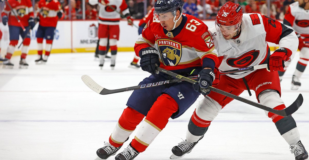 Hurricanes allow comeback, fall to Panthers, 4-3, in shootout