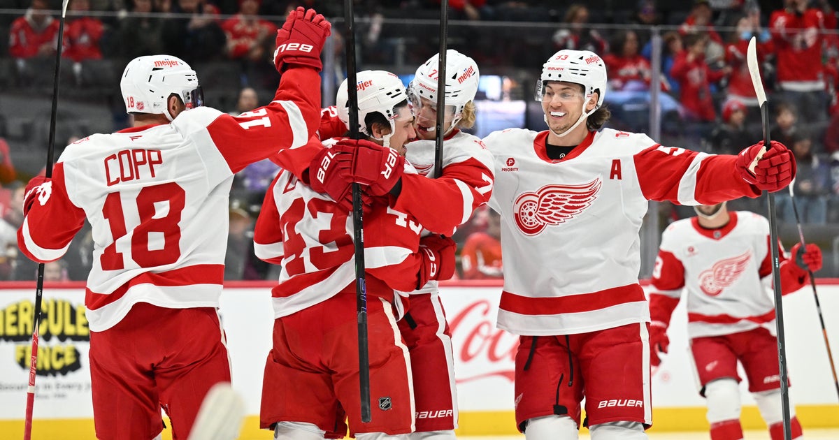 Detroit Red Wings beat Washington Capitals 5-2; Seider tallies 1 goal, 1 assist