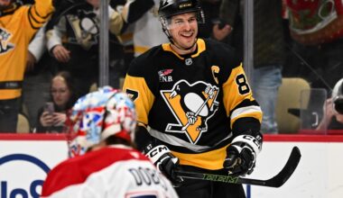 Sidney Crosby passes Mario Lemieux, sets new Penguins all-time scoring record