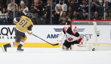 Jake Allen Steals The Show As New Jersey Devils Win 2-1 In Shootout Over Vegas Golden Knights