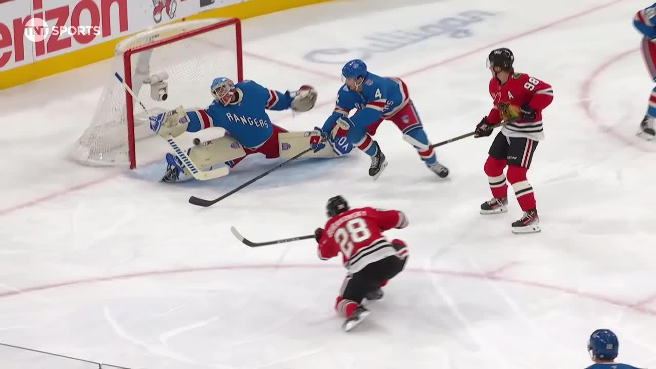 Greatest Save Candidate: Shesterkin stretches out to rob Burakovsky