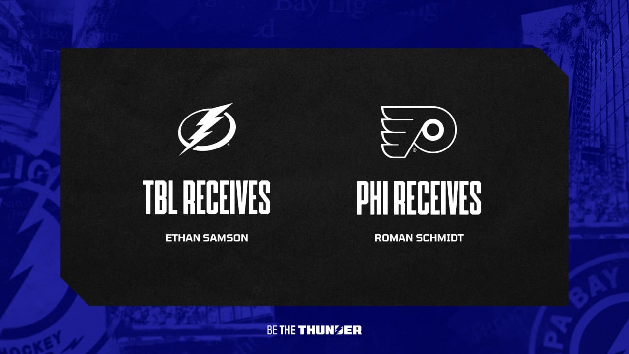 Lightning acquire D Ethan Samson from Philadelphia