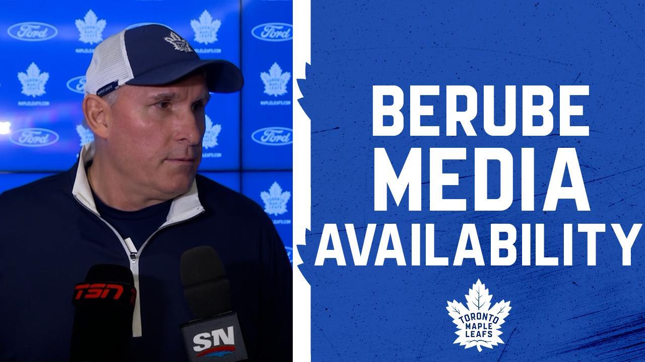 Craig Berube | Practice | December 12, 2025