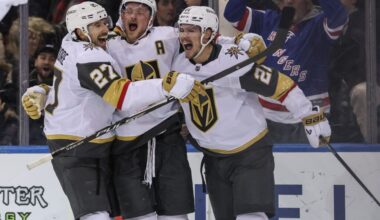 Golden Knights Star Jack Eichel Comes Strikingly Close To Beating His Own Franchise Record in Close Shave Vs. Rangers