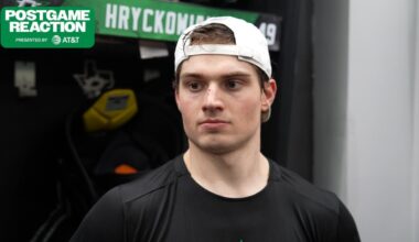 SJS@DAL Postgame: Justin Hryckowian | Dallas Stars