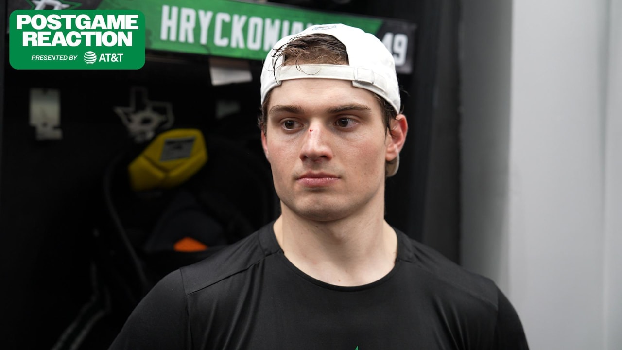 SJS@DAL Postgame: Justin Hryckowian | Dallas Stars