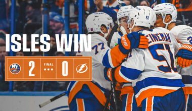 The Skinny: Islanders 2, Lightning 0