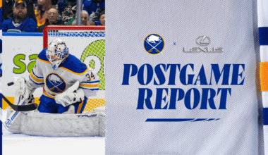 Hungry for a win, Sabres eat 26 pucks to beat Canucks