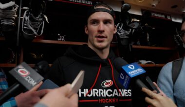 Postgame Quotes: Andrei Svechnikov | Carolina Hurricanes