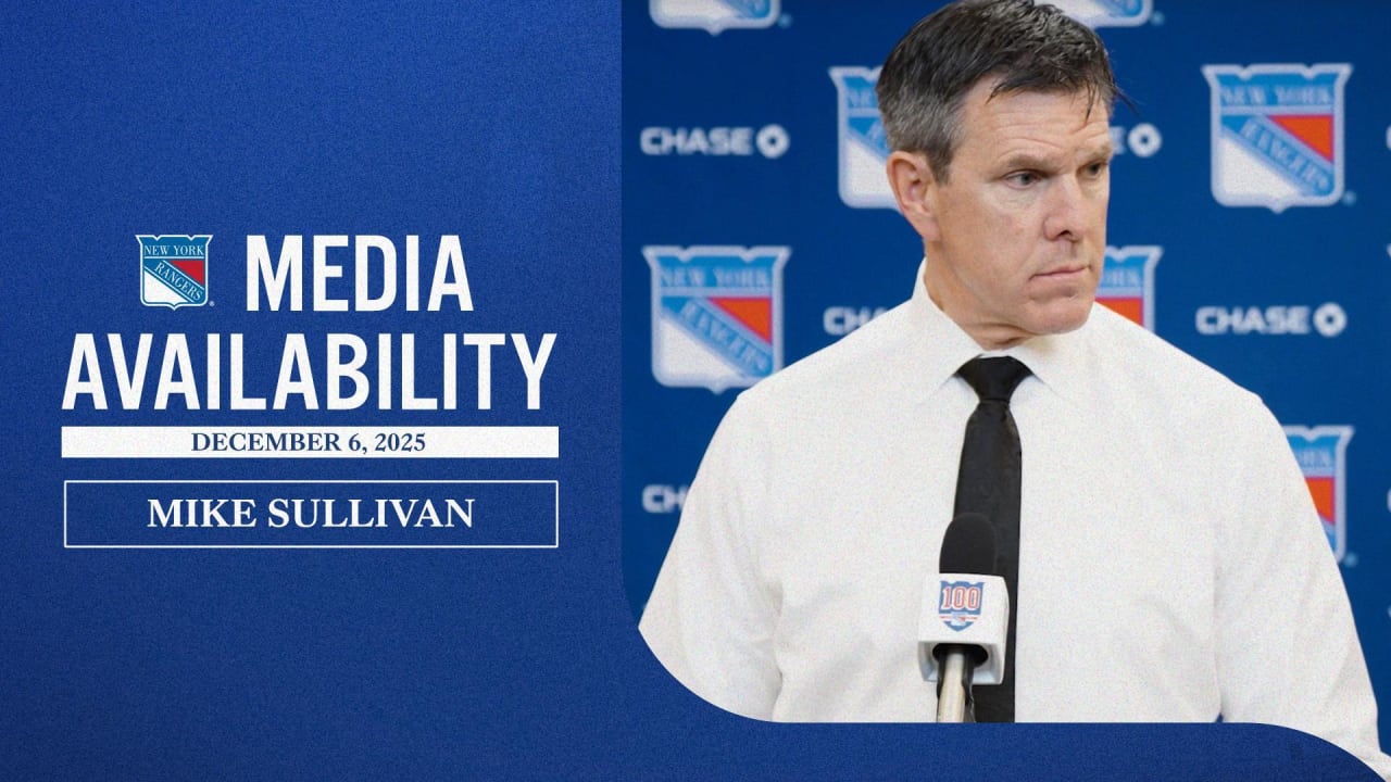 Postgame: Mike Sullivan | New York Rangers