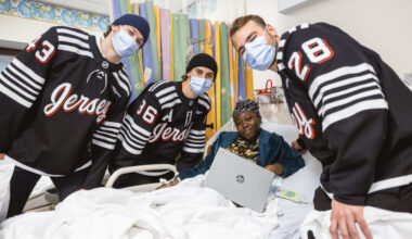Devils Visit Hospitals Throughout New Jersey | FEATURE