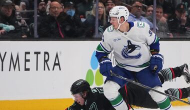 Lankinen’s 37 saves, Ohgren shootout goal lift Canucks past Kraken 3-2 – KIRO 7 News Seattle