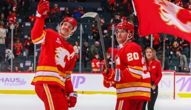 Playing seven of next eight in Calgary, Flames aim to continue dictating the game at home – TSN