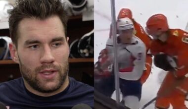 Tom Wilson, Capitals Respond To Jacob Trouba's Hit On Ryan Leonard, Say Ducks Defenseman Declined To Answer Bell