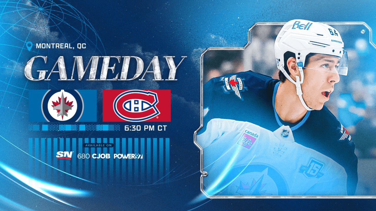 GAMEDAY: Jets at Canadiens | Winnipeg Jets