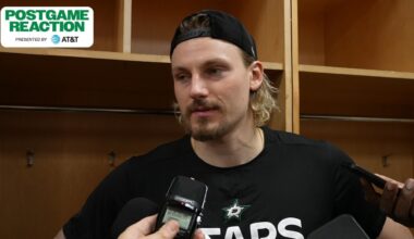 DAL@NJD Postgame: Roope Hintz | Dallas Stars