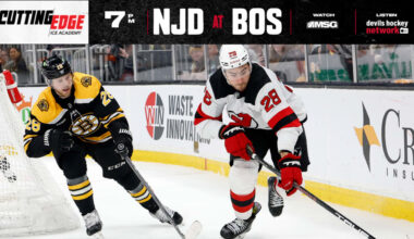 Devils Right Back at it Versus Bruins | PREVIEW