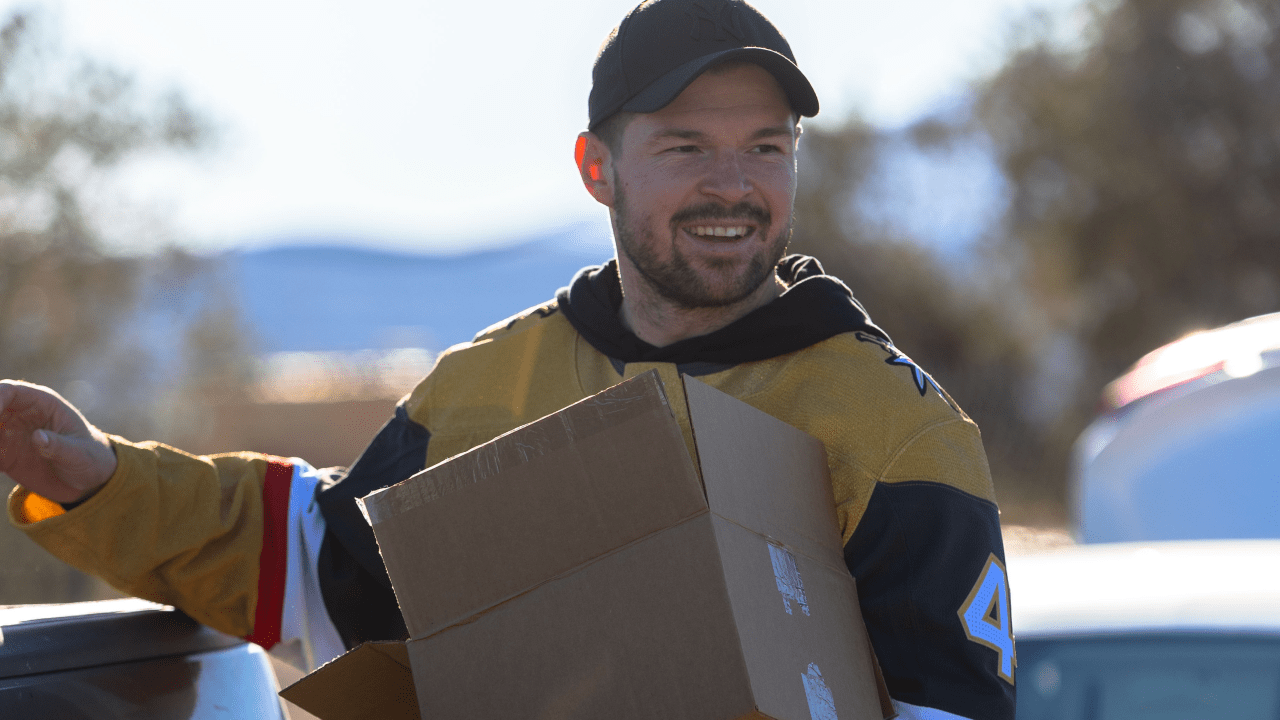 Vegas Golden Knights Foundation and Three Square Food Bank Will Host Holiday Drive-Thru Distribution For Families
