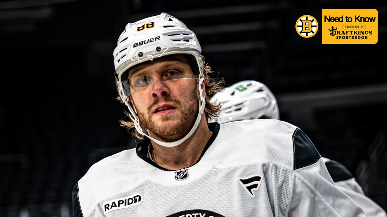 Need to Know: Bruins at Blues 