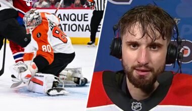 Watch Dan Vladar reflect on his performance against Canadiens – NBC Sports Philadelphia