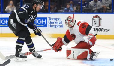 Another Three Goal Lead Wasted - Lightning 6, Hurricanes 4