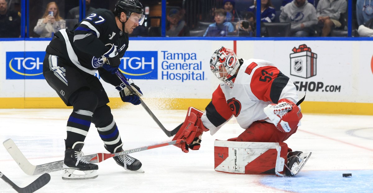 Another Three Goal Lead Wasted - Lightning 6, Hurricanes 4