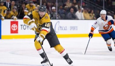 Surging Golden Knights aim to push winning streak to five games against Islanders