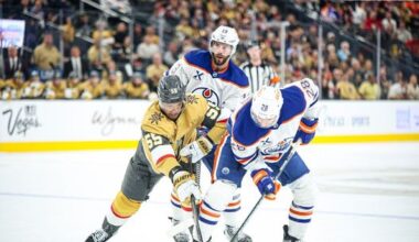 Golden Knights looking to get response against Oilers